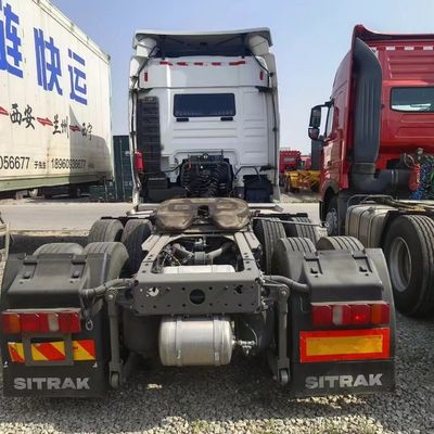 480 pk CNG-tractortruck met motor met luchtophangingstoel met een capaciteit van &gt; 8L 400L brandstoftank