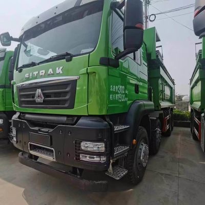 Cabine Airconditioner Sinotruk Chassis Zwaar voertuig Hydraulisch stuur Dump truck