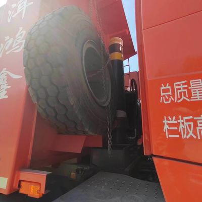 371 pk 20cbm Euro3 Weichai Diesel Tipper Truck Mining Truck met hydraulisch stuur