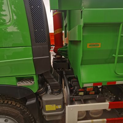 Power-Assisted Shacman 6X4 vuilniswagen op Sinotruk chassis voor 21-30t laadvermogen