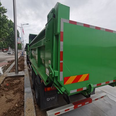 21-30 ton laadvermogen zware Sinotruk chassis vuilniswagen met hydraulisch stuur