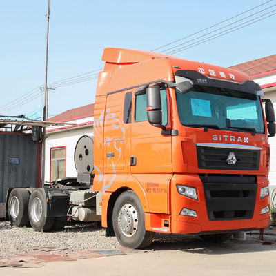 Zware tractor aanhanger brandstoftank met 31-40t laadcapaciteit in 6,8x2,5x3,8m Grootte