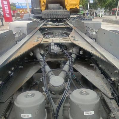 Op maat gemaakte dumptruck voorste opheffingsstijl Gebruikt bouwvoertuig met dumptype
