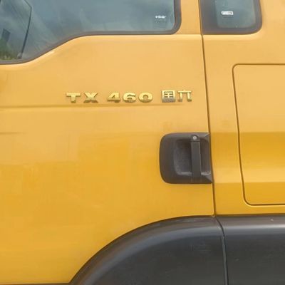 Airconditioner cab gebruikte dumptruck in uitstekende staat met carbon steel vrachtdoos