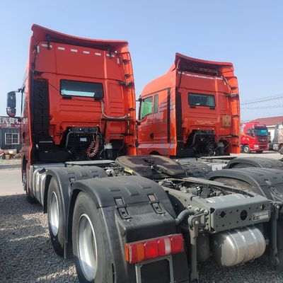 Chauffeursstoel Zware vrachtwagen Tweedehands Sitrak G7h Tractor met buisloze banden