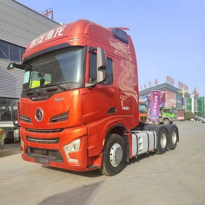 6X4 Ladingcapaciteit 31-40t Shacman zware trekkertransportwagen voor vrachtvervoer