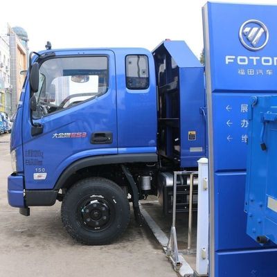 Voorste opheffing, dumptype, Sinotruk, vrachtwagen met hydraulisch stuur en banden