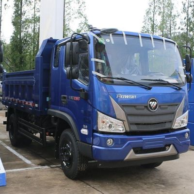 Motorvermogen 4-6L 160 pk Sinotruk Chassis Gereviseerde mijnbouwtruck voor Congo