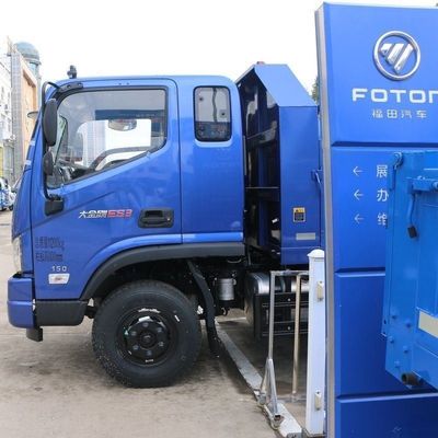 Motorvermogen 4-6L 160 pk Sinotruk Chassis Gereviseerde mijnbouwtruck voor Congo