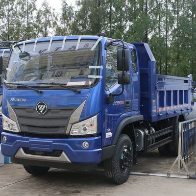 Motorvermogen 4-6L 160 pk Sinotruk Chassis Gereviseerde mijnbouwtruck voor Congo