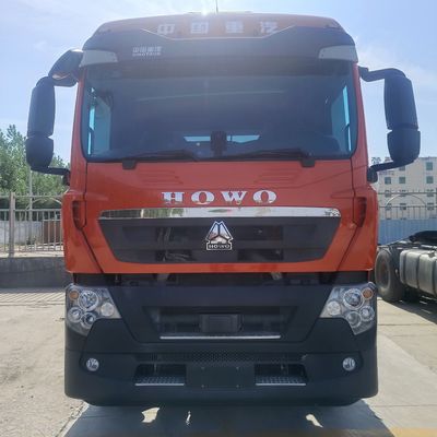 6×4 aandrijfiets handgeschakelde transmissie Haowo Heavy Duty Tractor Truck met luchtophanging