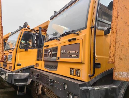 Elektrisch systeem Batterij 2X12V/165ah Gebruikte tweedehands zware vrachtwagen HOWO 6×4 Dump Tipper