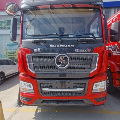 400L brandstoftank Shacman Traktortruck met handgeschakelde transmissie en luchtophangstoel