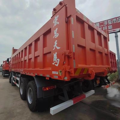 Voorste liften gebruikte Sinotruk HOWO 6*4 Dump Tipper Truck voor zwaar vervoer