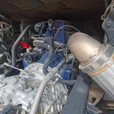 Dump-chassis met hydraulisch stuursysteem met krachtondersteuning en motorvermogen van 4-6 liter