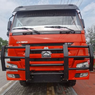 Nationale zware vrachtwagen 8X4 Dump Truck Hydraulisch stuur Airconditioner Cabin inbegrepen