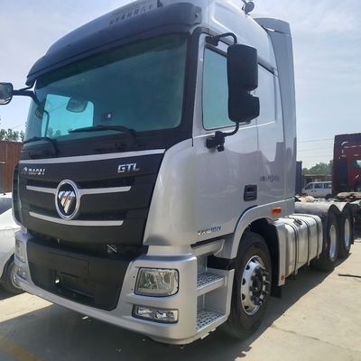470 pk 6X4 Traktor Truck Northern Edition Edition met en sleephalve aanhangwagen