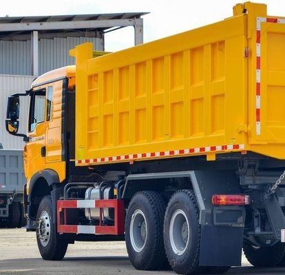 Euro 6 emissie standaard 6X4 dumptruck Haowo voor zware bouwprojecten