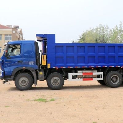 Euro 5 Sinotruck dumper met luchtophanging en zware tractoronderdelen