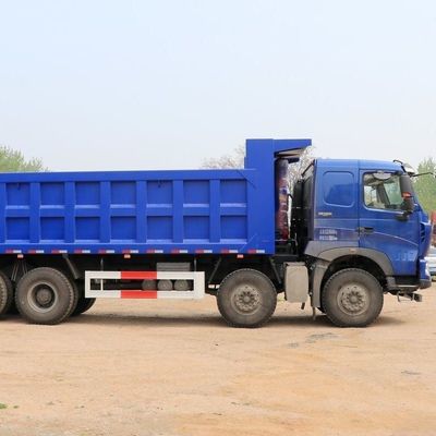 Euro 5 Sinotruck dumper met luchtophanging en zware tractoronderdelen