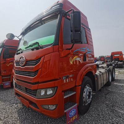 Handgestuurde 600L-brandstofcapaciteit zware trekker met sleephalve aanhangwagen
