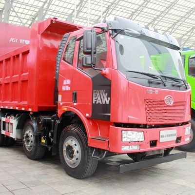 Buitenwegbouw in Nigeria 8x4 dumptruck met handgeschakelde transmissie en banden