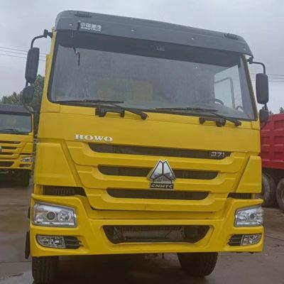 Aanpassing Gebruikte Sinotruk HOWO 6X4 Heavy Duty Tipper Truck met hydraulisch stuur