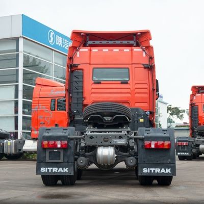 ISO-gecertificeerde Sitrak 6X4-tractor met brandstoftank en hydraulische stuurbekrachtiging