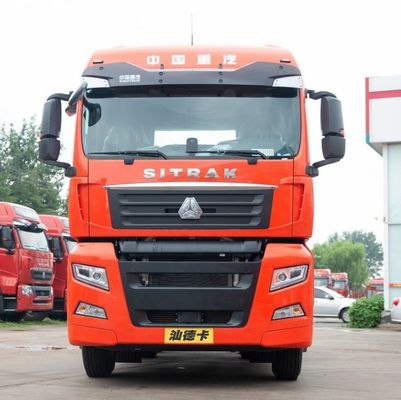Geavanceerde 31-40t vrachtcapaciteit luchtophanging stoel trekker vrachtwagen met 1000L brandstoftank