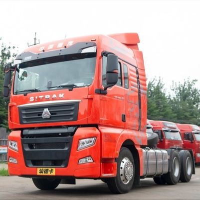 Geavanceerde 31-40t vrachtcapaciteit luchtophanging stoel trekker vrachtwagen met 1000L brandstoftank