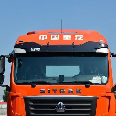 HOWO zware CNG-tractor voor het vervoer van halve aanhangwagens