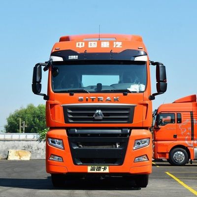 ZZ4257N3247E1H Buisloos bandenontwerp Sinotruck zware trekker met 1000L brandstoftank