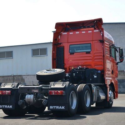 ZZ4257N3247E1H Buisloos bandenontwerp Sinotruck zware trekker met 1000L brandstoftank