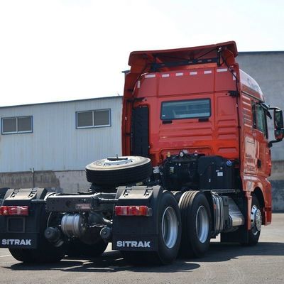 Zware vrachtwagen met ophangwagen met luchtvering Euro 5 met een capaciteit van 600 liter