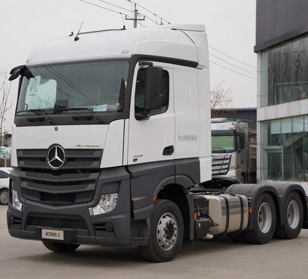 580 pk Mercedes Benz zware vrachtwagen Diesel trekker vrachtwagen met buisloze banden ontwerp