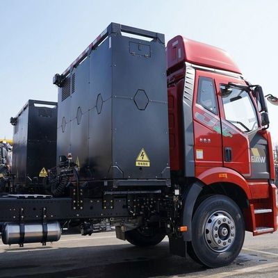 12 versnellingen handgeschakeld FAW Jiefang J6p 6X4 zuivere elektrische tractor voor elektrische ontlading