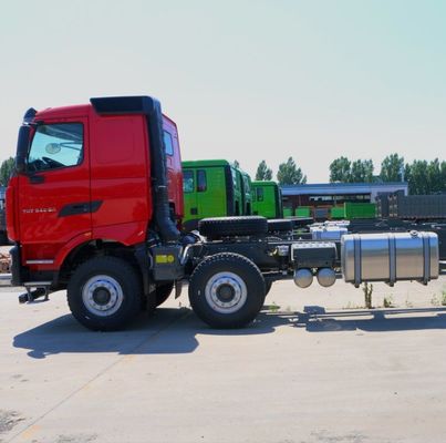 400 pk Euro6 motorvermogen HOWO Truck Parts Integrated Heavy Duty Towing Semi Trailer