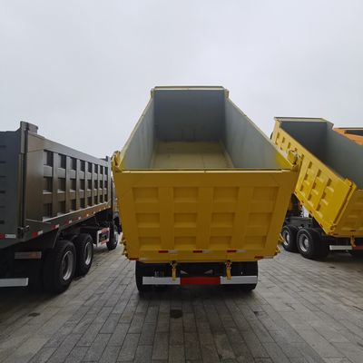 Hovo 6X4 LHD Gebruikte dumper met hydraulisch stuur en buisloze banden