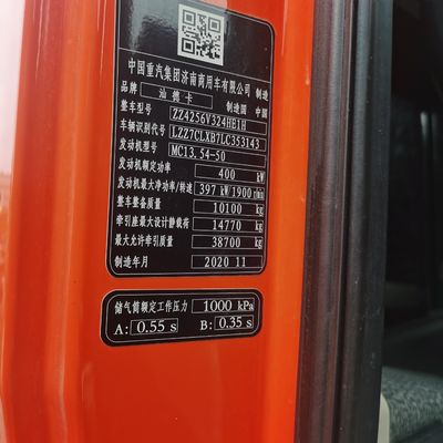 Heavy Duty Dumper met 31-40t laadvermogen Luchtveringstoel en aanpassing
