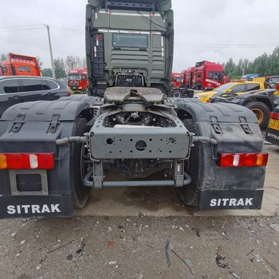 Uitstekende prestaties 540 pk Motor Shacman Tipper Truck met luchtophanging bestuurdersstoel