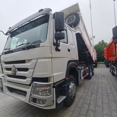 1100cm * 250cm * 345cm Pakketgrootte Tipper Truck met Front Lifting Style Dumping Type