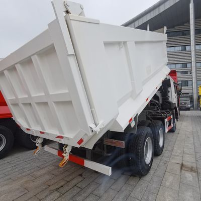 6 maanden Naverkoopservice Sinotruk Chassis Hovo 6X4 LHD Zware vrachtwagen