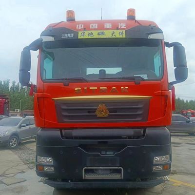 6×4 aandrijving wiel FAW Traktor Truck bij betaalbare financiering met Carbon Steel Cargo Box