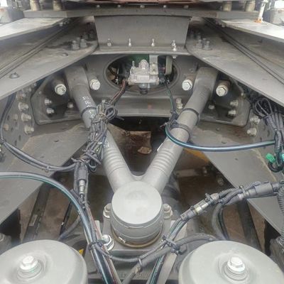 Voorste opheffingsvorm Dumping Type Heavy Duty Tractor Trailer met krachtige dieselmotor