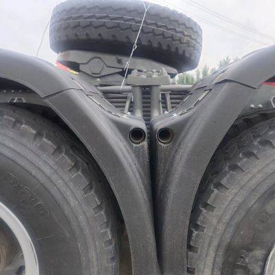 Voorste opheffingsvorm Dumping Type Heavy Duty Tractor Trailer met krachtige dieselmotor