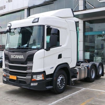 Scania G-serie 450 pk zware vrachtwagen met nationale VI-conformiteit en 6X2r-transmissie