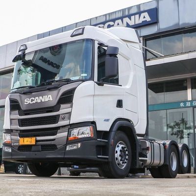 Scania G-serie 450 pk zware vrachtwagen met nationale VI-conformiteit en 6X2r-transmissie