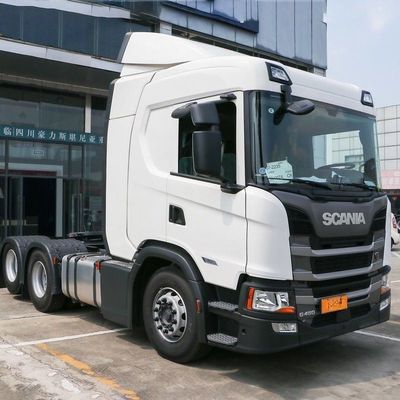 Scania G-serie 450 pk zware vrachtwagen met nationale VI-conformiteit en 6X2r-transmissie
