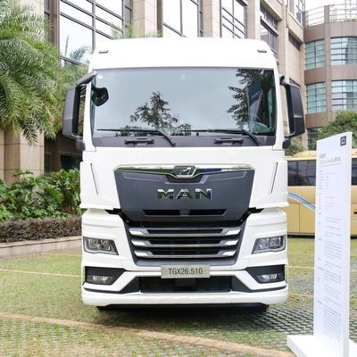 Gebruikte man Tgx-serie zware vrachtwagen 560 pk 6X4 luchtophanging stoeltractor