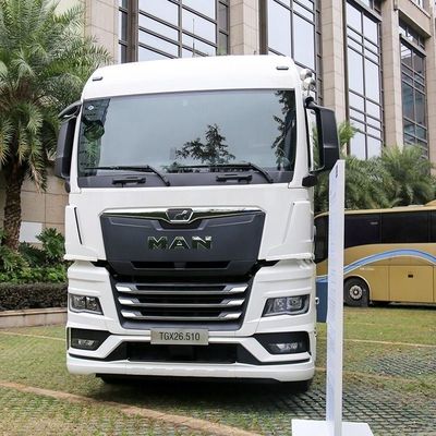 Gebruikte man Tgx-serie zware vrachtwagen 560 pk 6X4 luchtophanging stoeltractor